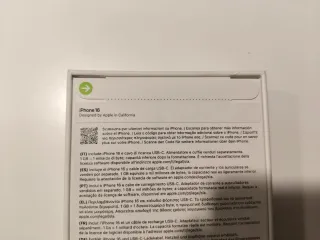 iPhone 16 Blanco SIN ABRIR