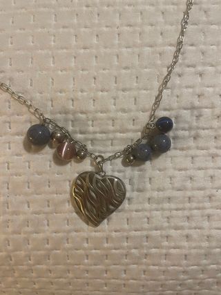 Collar Corazón Pedro Durán Plata
