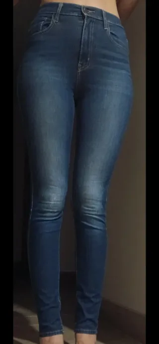 Pantalón vaquero Levi's azul skinny