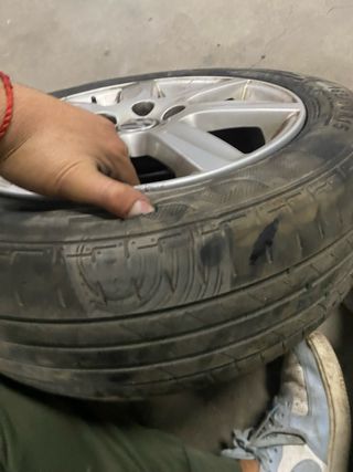 Llantas VW 15 con neumáticos