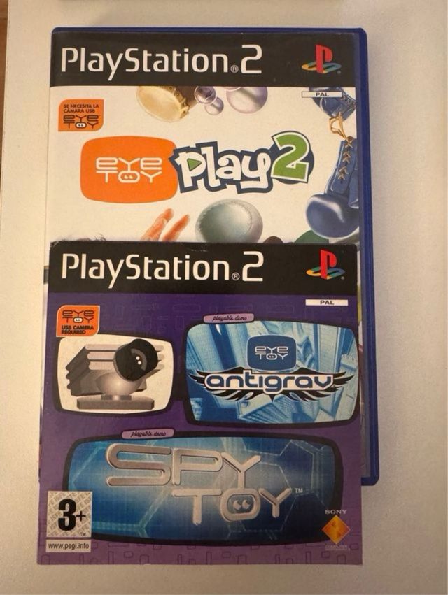 Consola PS2 Slim Negra + Accesorios