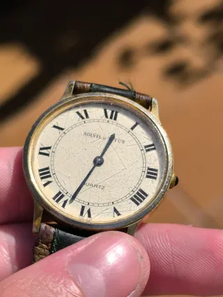 Orologio da uomo vintage al quarzo Solvil et Titus