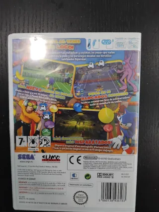 Juego Wii Sega Superstars Tennis
