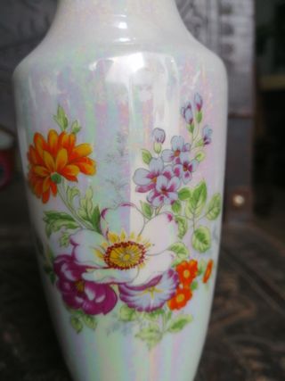 Jarra pequena porcelana flores