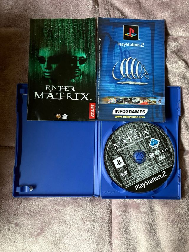 Enter the Matrix PS2 COMPLETO. NO NEGOCIABLE.