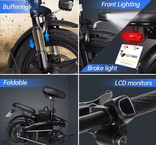 Bicicleta Eléctrica Plegable