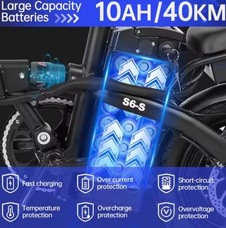 Bicicleta Eléctrica Plegable