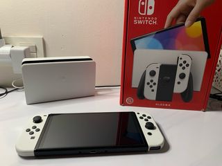 Nintendo Switch OLED Blanca