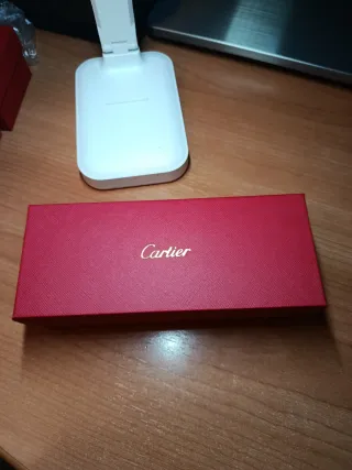 Gafas Cartier Doradas y Naranjas