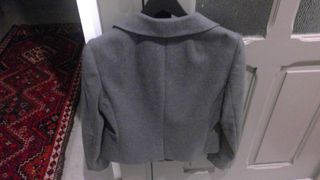 Blazer corto slim fit grigio Valentino