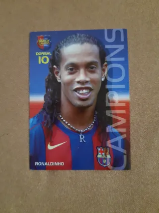 Ronaldinho Barça Campions 10