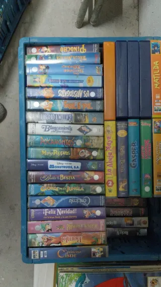 Lote Películas VHS Disney y Clásicos