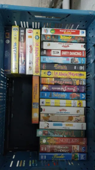 Lote Películas VHS Disney y Clásicos