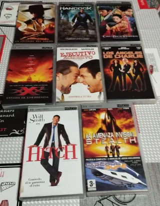 Lote 8 Películas UMD PSP