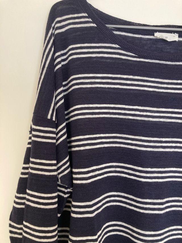 Jersey Yerse Lino Rayas Talla XL