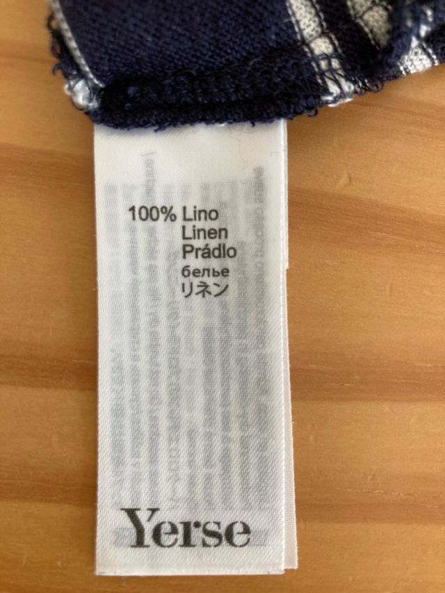 Jersey Yerse Lino Rayas Talla XL