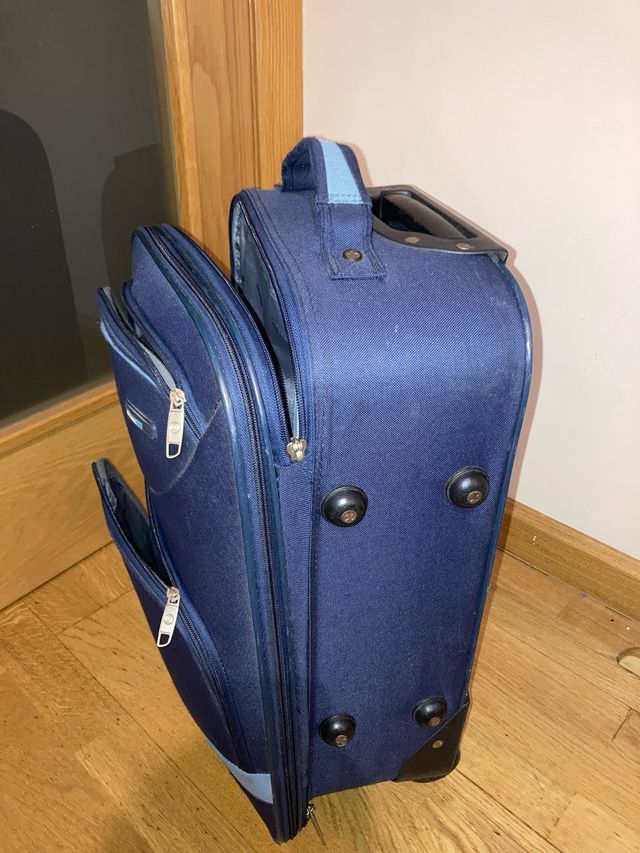 Maleta de cabina azul