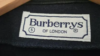 Chaleco Burberry Talla L Azul Marino