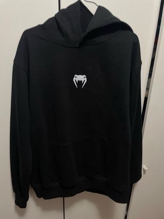 Sudadera Venum Negra Talla M Sin Usar