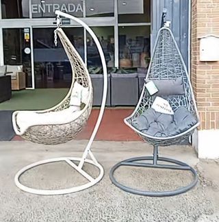 DOS Sillas Colgante Exterior pack 2 unidades