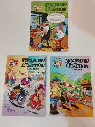 Mortadelo y Filemón 3 comics clasicos