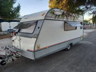 Carabana con dos tipos de avance.