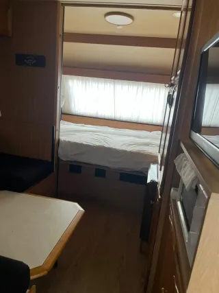 Carabana con dos tipos de avance.