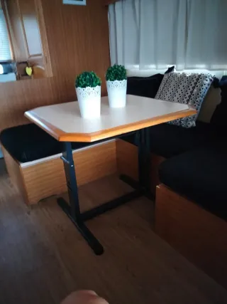 Carabana con dos tipos de avance.