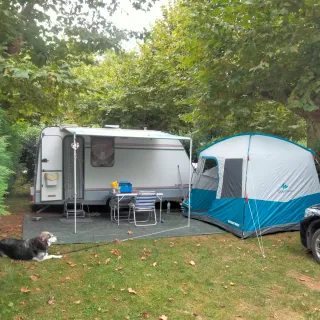 Carabana con dos tipos de avance.