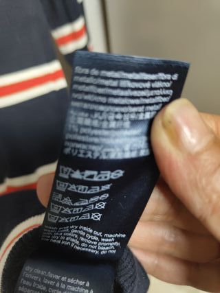 Jersey Tommy Hilfiger Rayas Azul/Rojo