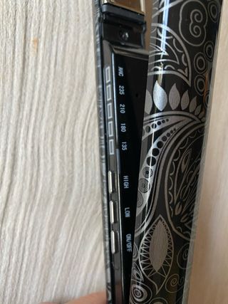 Plancha Corioliss C3 Titanium Negra/Plateada
