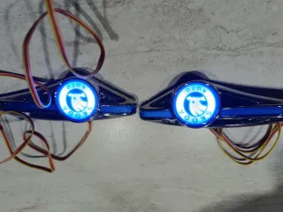 Luci Skoda Auto LED Tuning Blu