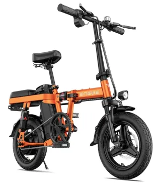 Bicicleta Eléctrica Engwe 14T Naranja . Nueva