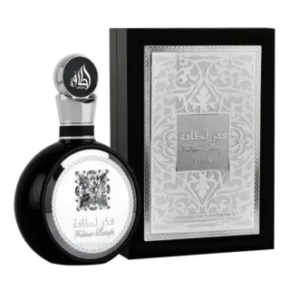 Perfume Lattafa Fakhral Oud Negro Dorado