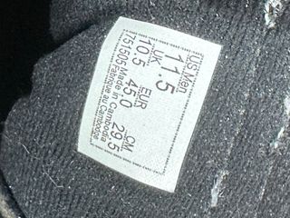Vans Scarpe Alte Nere Taglia 45