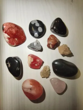 Lote de minerales variados