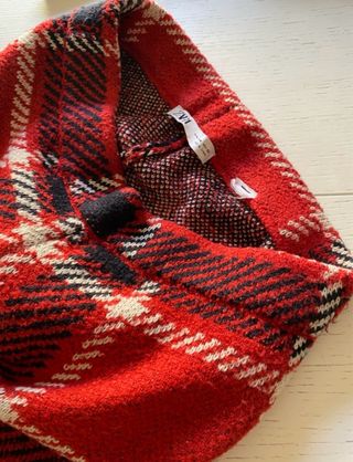 Pantaloni a gamba larga ZARA con elastico in vita 