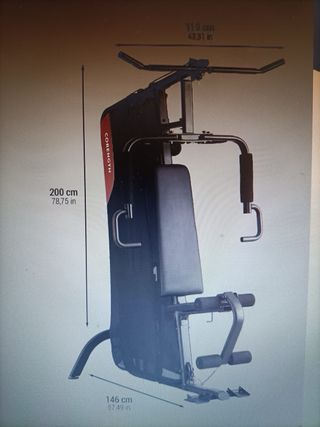 Decathlon multiestación musculación Compacta