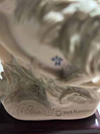 Soprammobile in ceramica vintage