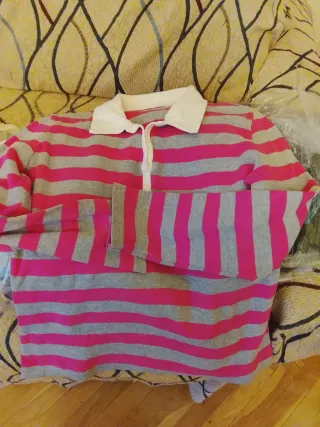Jersey Polo Rayas Talla 40