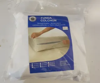 Funda colchón rizo doble cabo 1,80
