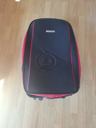 Maleta Dunlop Negra y Roja