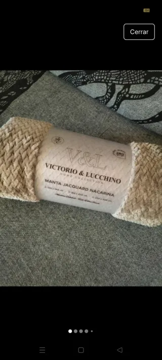 Manta Victorio & Lucchino Beige.