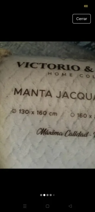 Manta Victorio & Lucchino Beige.