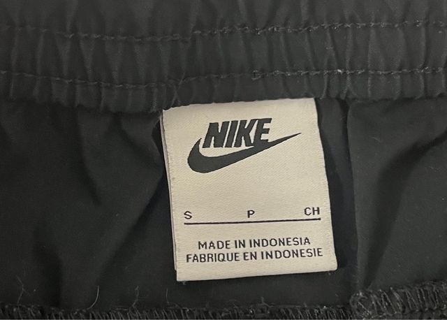 Pantalón Nike Negro Recto