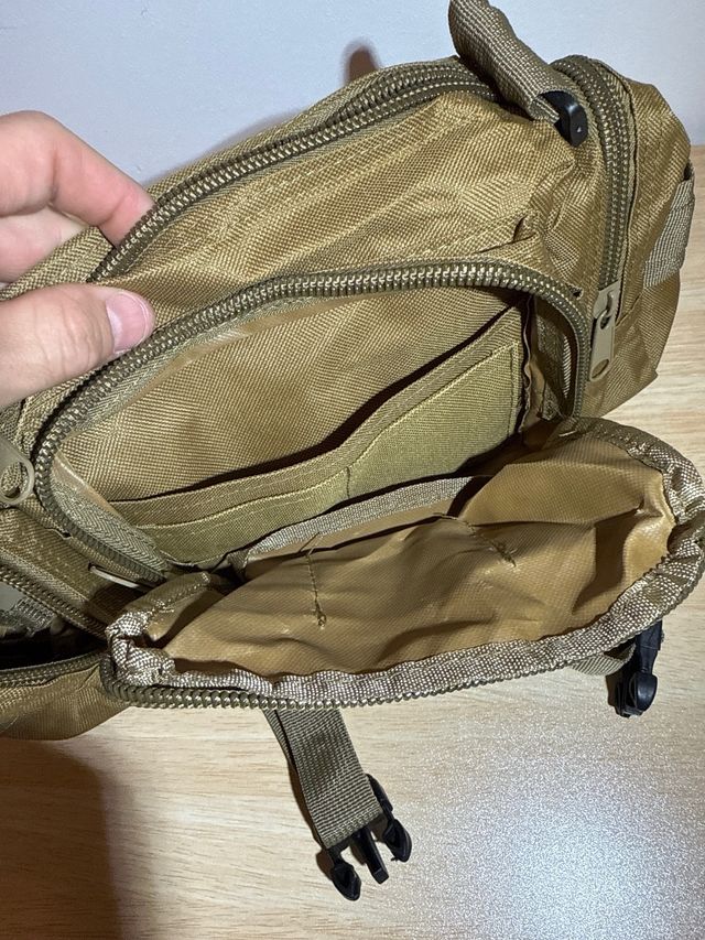 Riñonera Táctica Airsoft Enduro Marrón molle