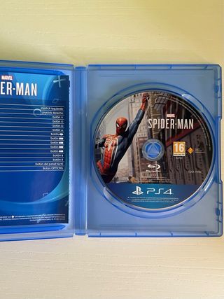 Juego PS4 Spider-Man Marvel Playstation 4