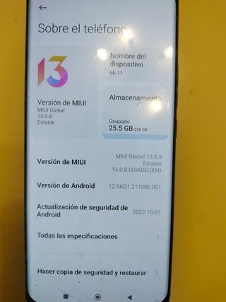 Xiaomi Mi 11 5G 256 GB 5G