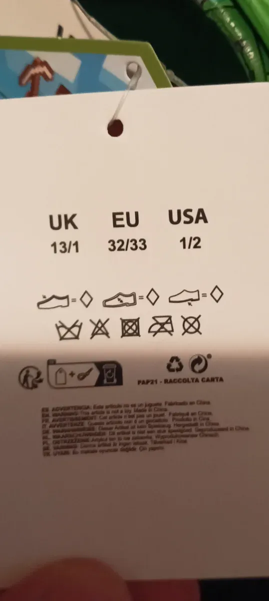 Zuecos Minecraft Niñ@ Talla 32/33