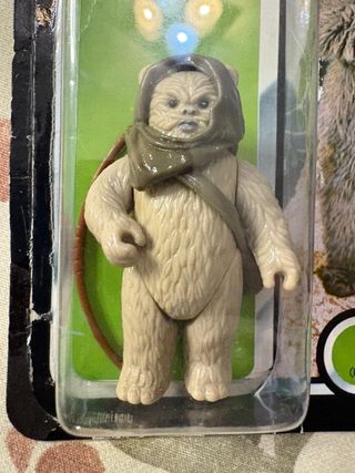 Star Wars vintage Lumat Ewok Warrior TRILOGO MOC